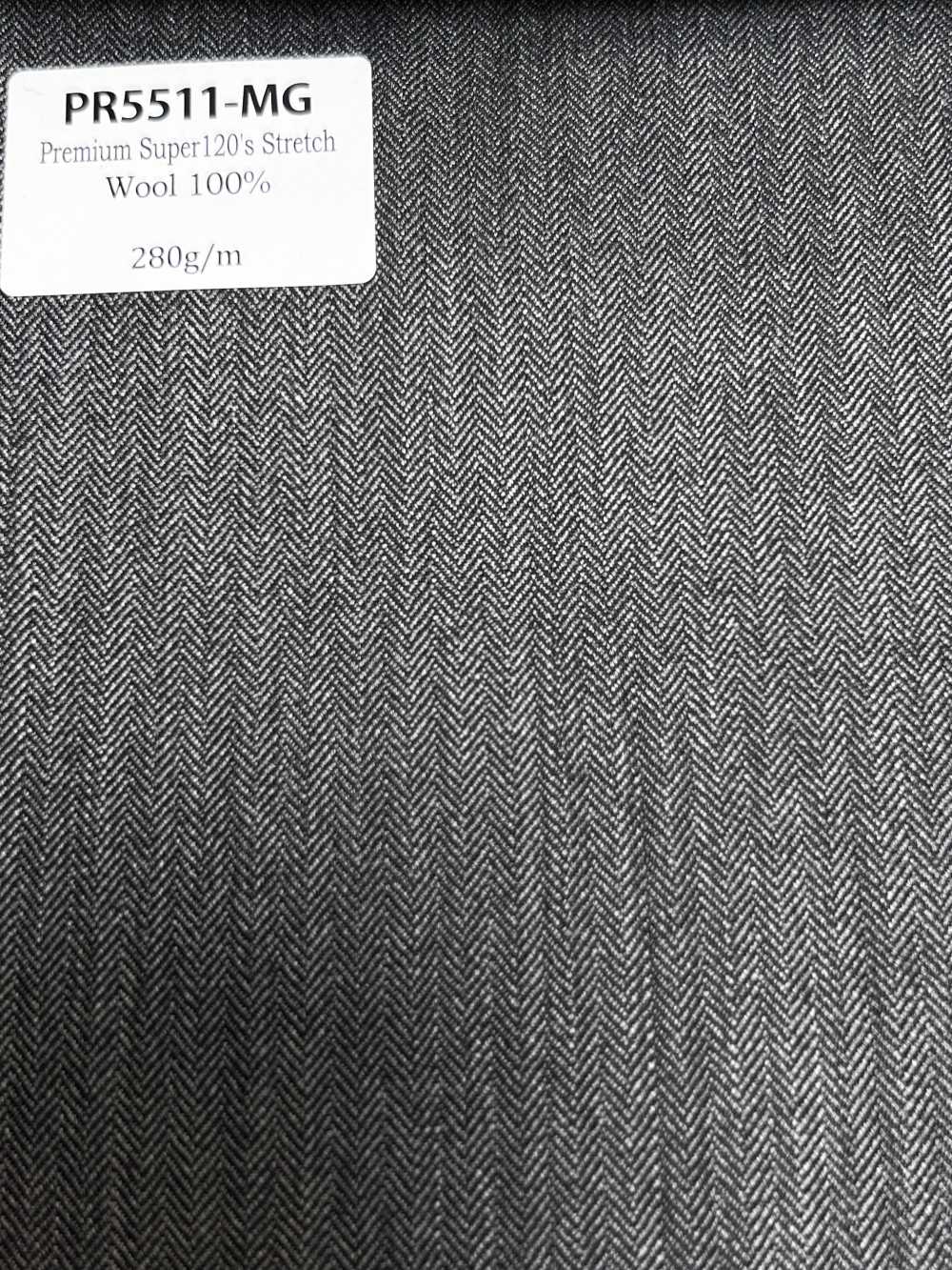 PR5511-MG Standard Made In Japan Premium Super120's Stretch Solid Mid Gray[Textile] HOSOI SYOJI