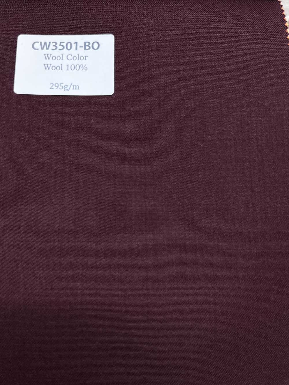 CW3501-BO Standard Japanese-Made Wool Color Collection Bordeaux[Textile] HOSOI SYOJI