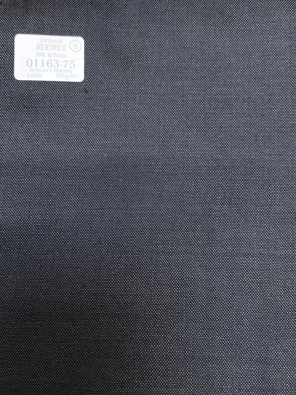 01163-75 26AW HERDREX [Silk & Wool] Silk & Wool Light Brown Solid[Textile] Kunishima Co., Ltd.