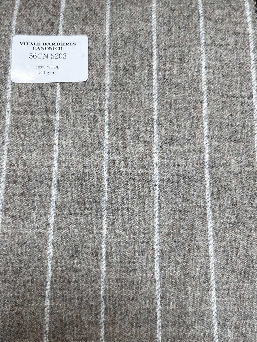 56CN5203 CANONICO ORIGINAL WOOLLEN FLANNEL Beige/Off-White Stripe[Textile] CANONICO