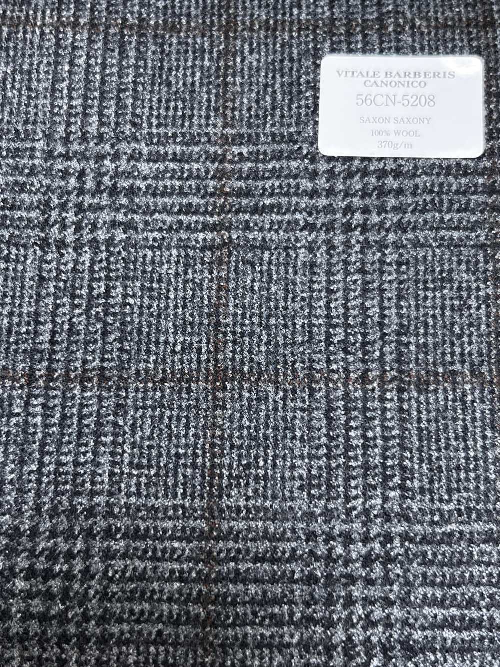 56CN5208 CANONICO SAXON SAXONY Gray Glen Check[Textile] CANONICO