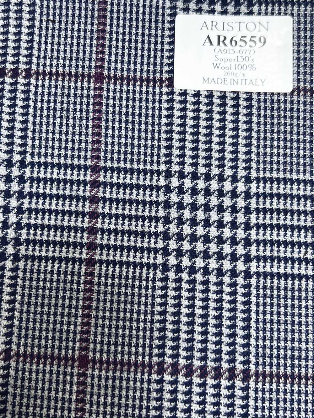 AR6559 ARISTON Super130's Glen Check[Textile] HOSOI SYOJI