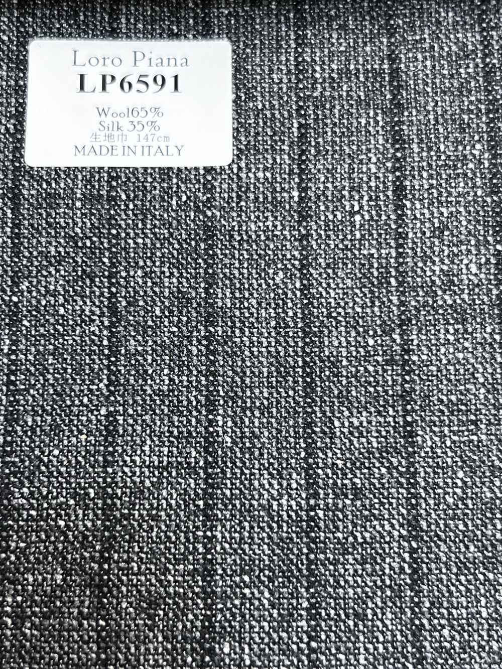 LP6591 Loro Piana Gray Stripe[Textile] HOSOI SYOJI