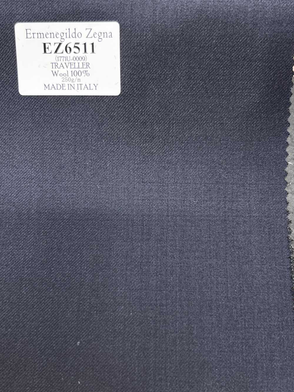 EZ6511 Ermenegildo Zegna TRAVELLER Dark Navy Solid[Fabric] HOSOI SYOJI
