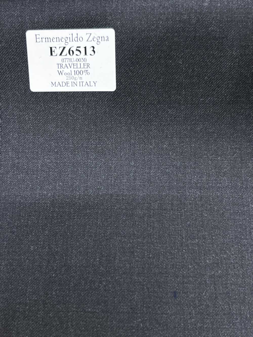 EZ6513 Ermenegildo Zegna TRAVELLER Dark Gray Solid[Fabric] HOSOI SYOJI
