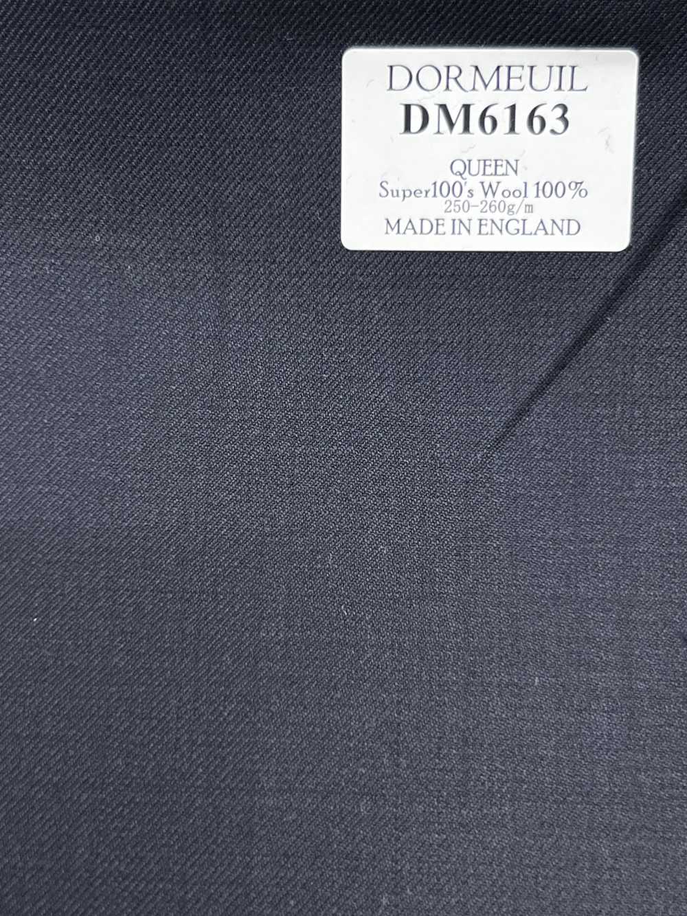 DM6163 DORMEUIL QUEEN Super100's Dark Navy Solid[Fabric] HOSOI SYOJI