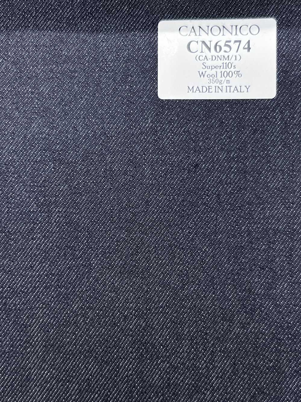 CN6574 CANONICO Super110's Navy Blue Denim[Textile] HOSOI SYOJI