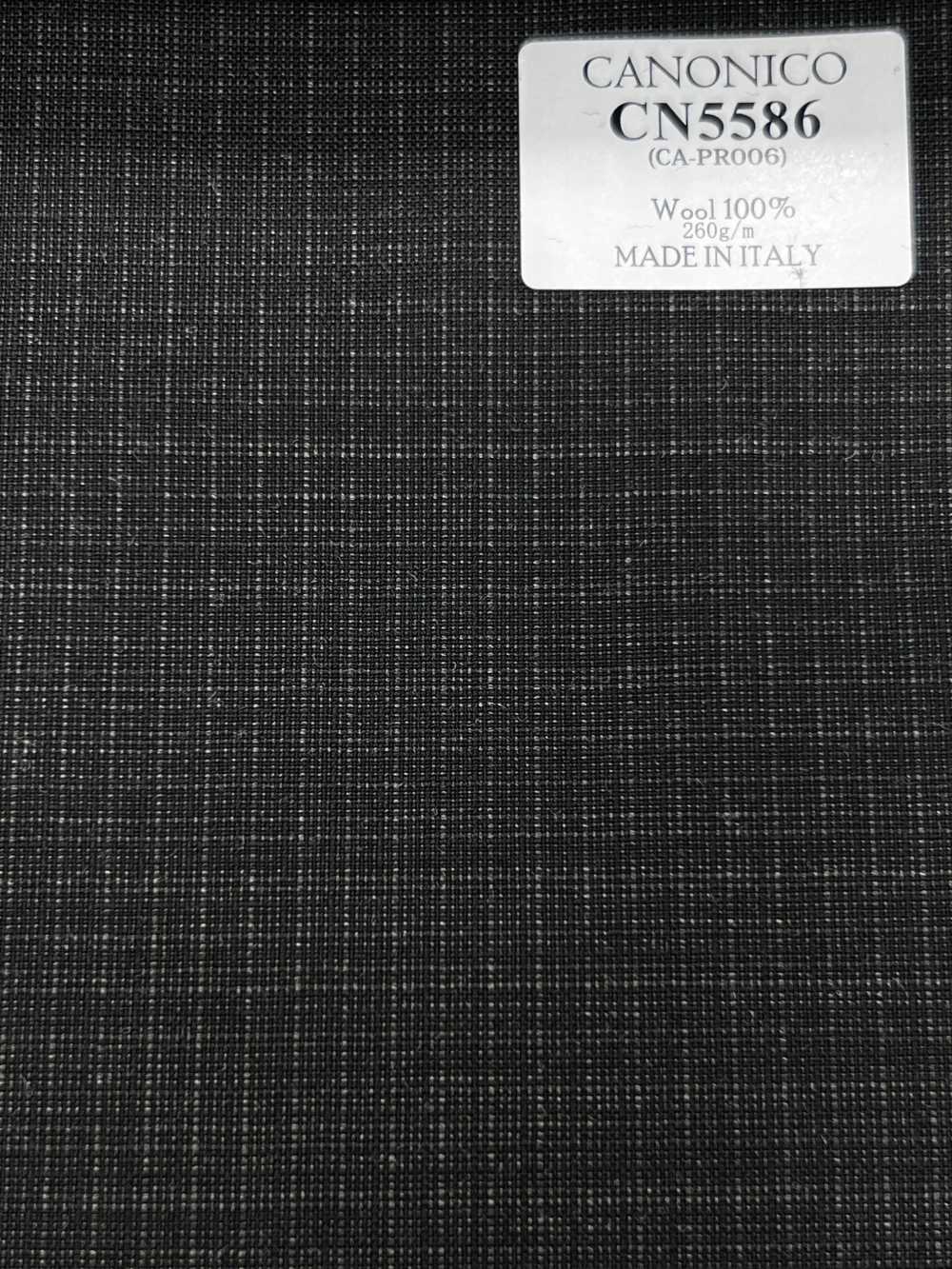 CN5586 CANONICO Super110's Olive Check[Textile] HOSOI SYOJI