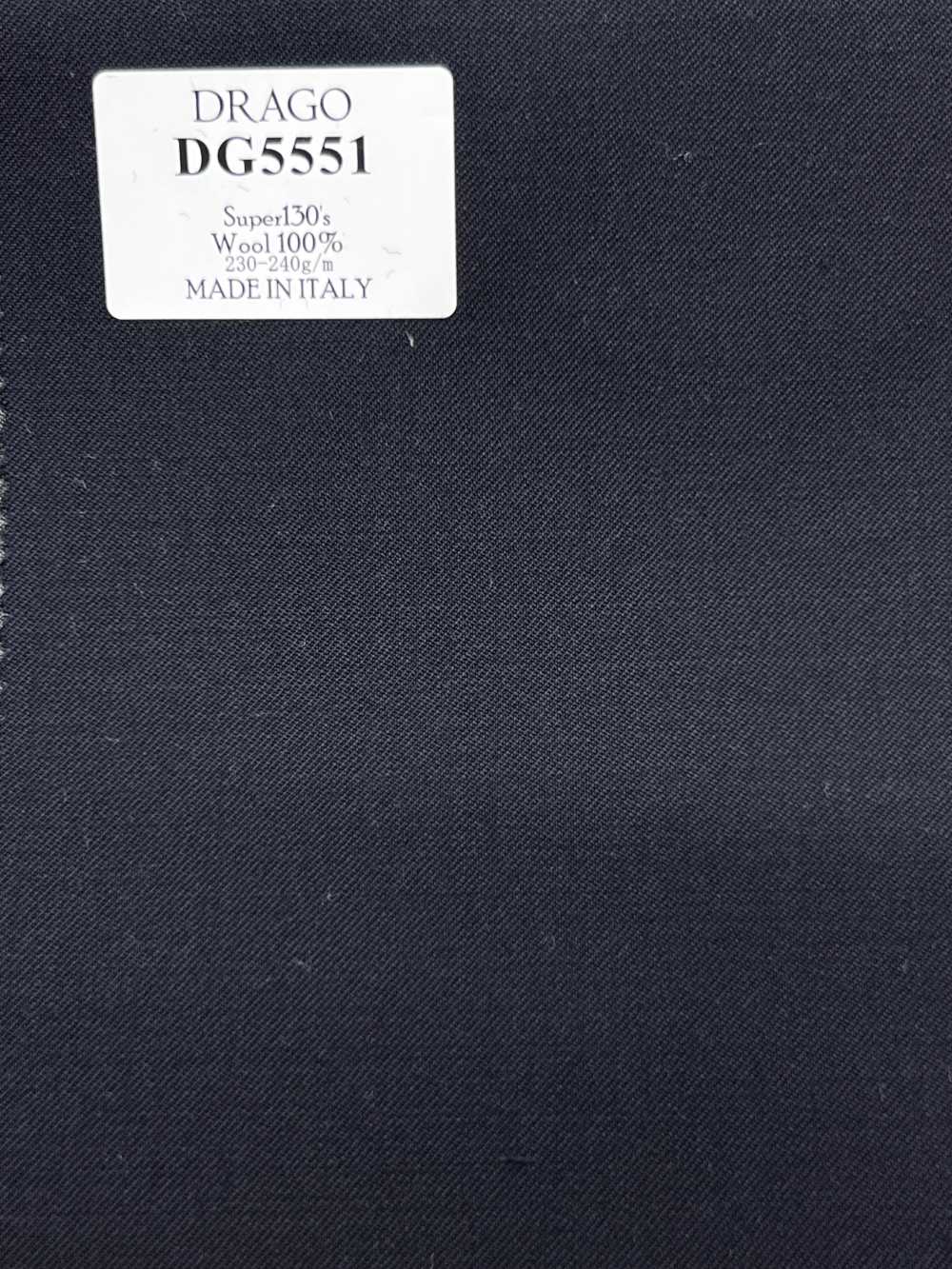 DG5551 DRAGO Super130's Dark Navy Solid[Fabric] HOSOI SYOJI