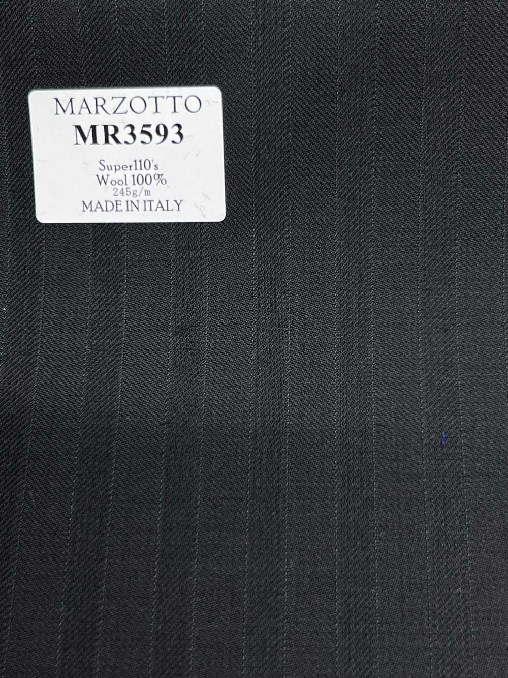 MR3593 MARZOTTO Super110's Black Stripe[Textile] HOSOI SYOJI
