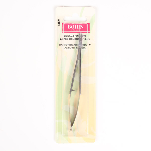 62620 Small Scissors (BOHIN) Tweezers, Curved[Handicraft Supplies] BOHIN