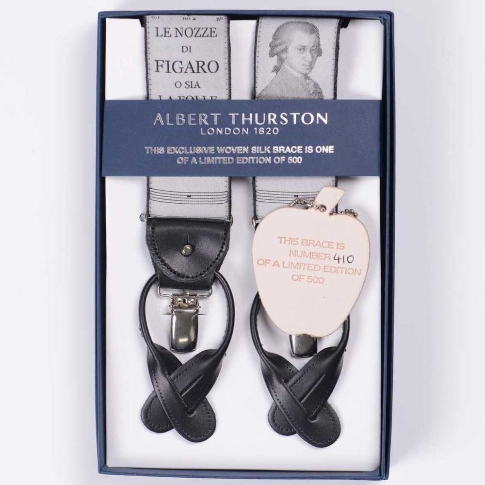 AT-2289 Albert Thurston Suspenders Limited Edition 40mm Mozart[Formal Accessories] ALBERT THURSTON