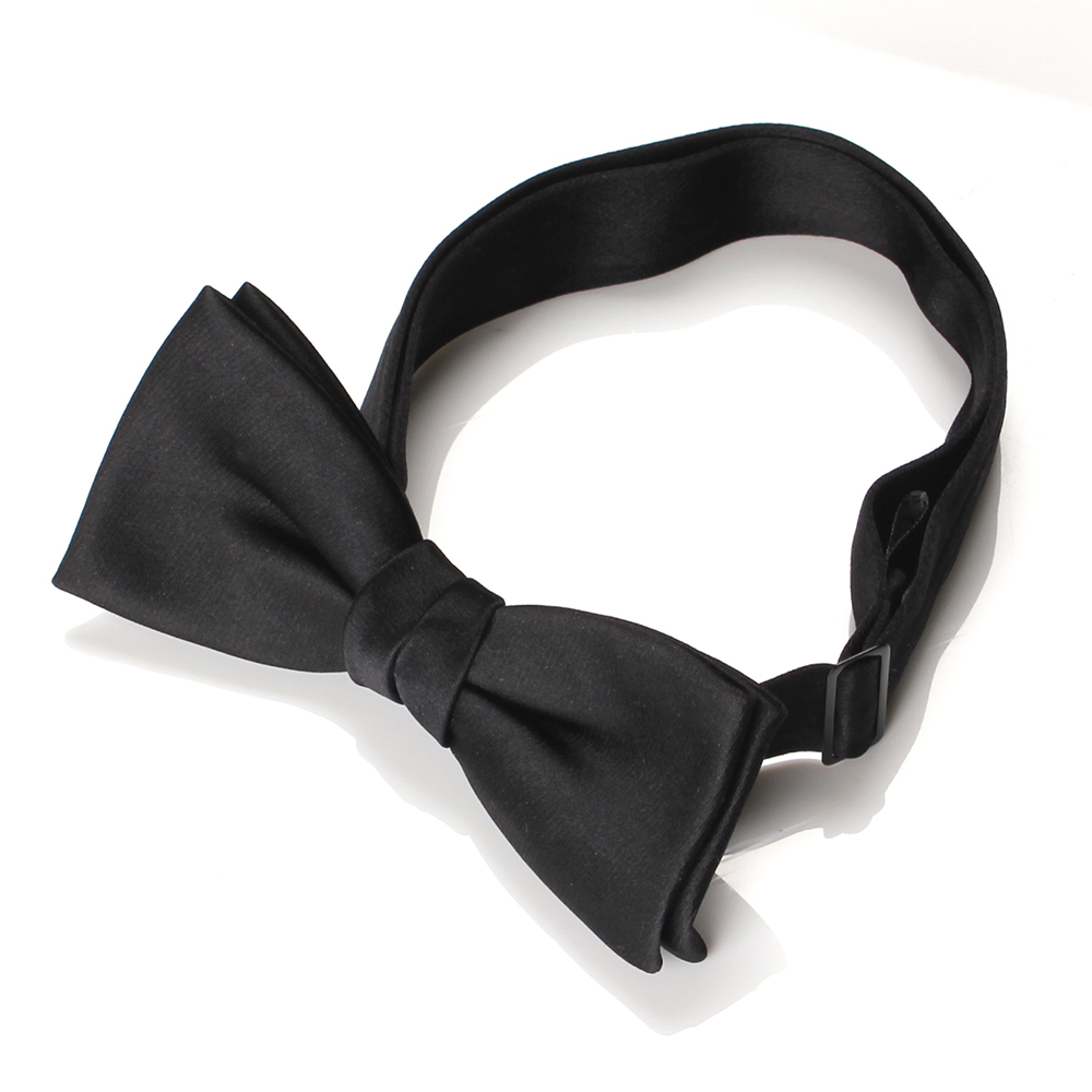 BF-106 High-quality Material Using Shawl Label Silk Fabric Bow Tie Black[Formal Accessories] Yamamoto(EXCY)