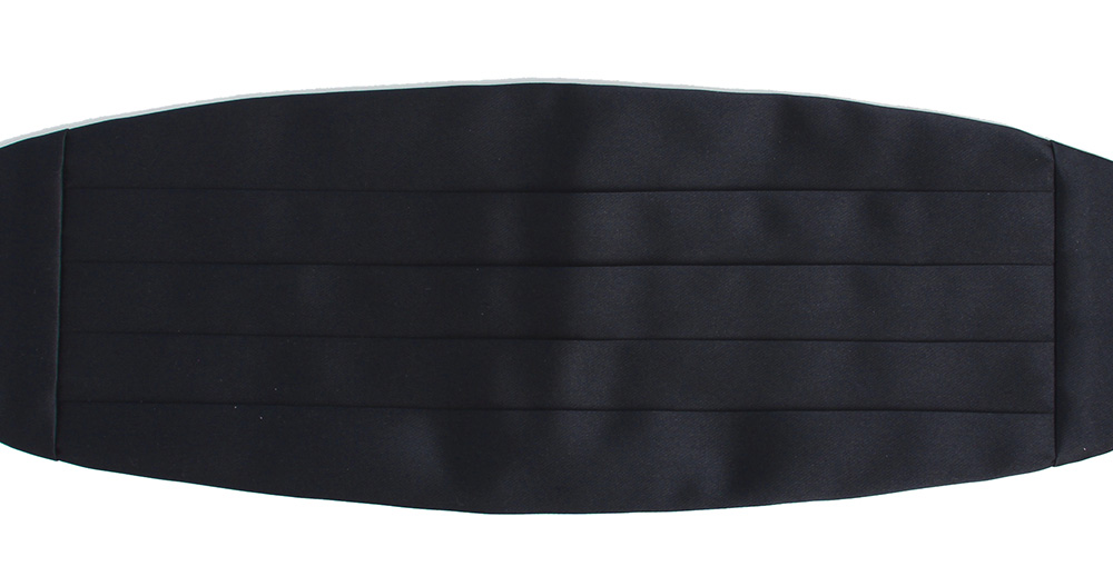 CM-100 Pure Silk Silk Cummerbund Midnight Blue[Formal Accessories] Yamamoto(EXCY)