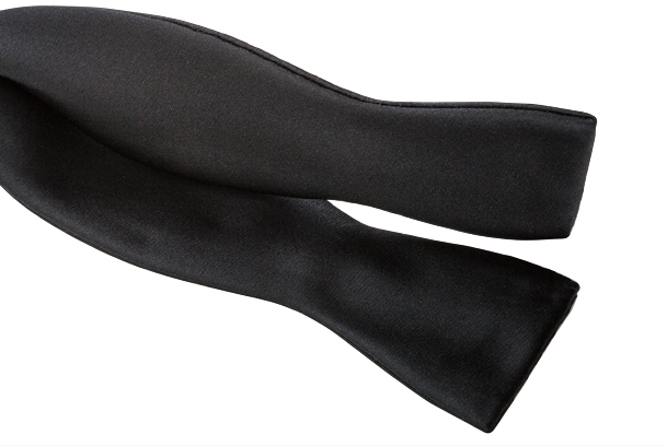 MT-106 High-quality Material Shawl Label Silk Hand-knot Bow Tie Black[Formal Accessories] Yamamoto(EXCY)