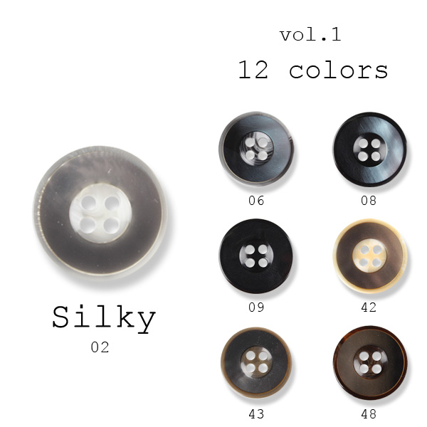 シルキー Polyester Buttons For Domestic Suits And Jackets