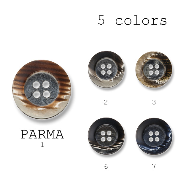 パルマ Polyester Buttons For Suits And Jackets Made In Italy UBIC SRL