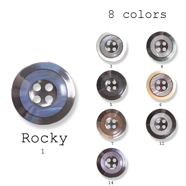 ロッキー Polyester Buttons For Domestic Suits And Jackets