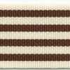 Cream X Dark Brown