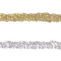 113-121 Metallic Glitter Braid Approx. 5mm[Ribbon Tape Cord] DARIN Sub Photo