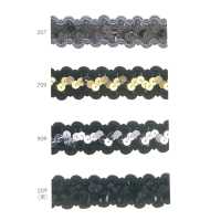 113-206 Sequin Braid[Ribbon Tape Cord] DARIN Sub Photo