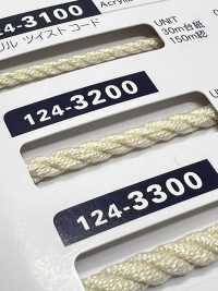 124-3200 Acrylic Twisted Cord[Ribbon Tape Cord] DARIN Sub Photo