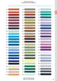 131-7600 Polyester Single-sided Satin Ribbon[Ribbon Tape Cord] DARIN Sub Photo