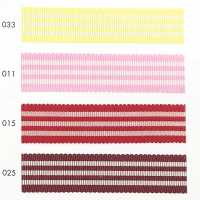 141-9426 Striped Petersham Ribbon[Ribbon Tape Cord] DARIN Sub Photo