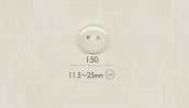 150 DAIYA BUTTONS Two-Hole Polyester Button