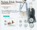 1607 Nylon Disc Snap Button