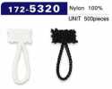 172-5320 Button Loop, Chain Cord Type, Overall Length 30 Mm (500 Pcs.)
