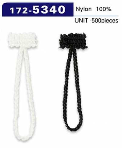 172-5340 Button Loop, Chain Cord Type, Total Length 52 Mm (500 Pcs)