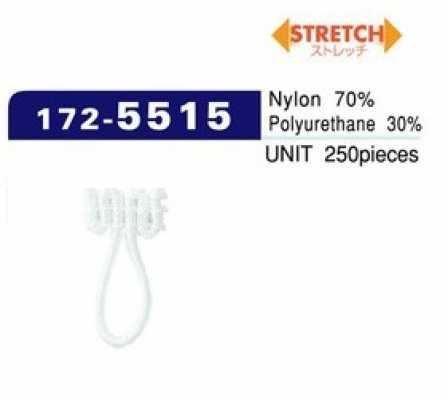 172-5515 Button Loop Spandex Type, Medium (250 Pcs) 20mm X 10mm