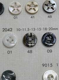 2042 DAIYA BUTTONS Shell-like Polyester Button DAIYA BUTTON(DAIYA BUTTON) Sub Photo