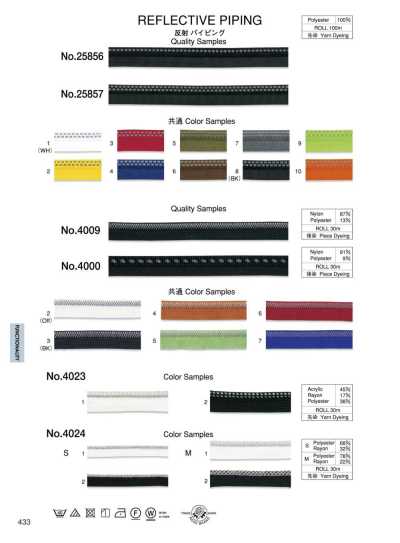 25856 Reflective Piping (Approx. 12 Mm)