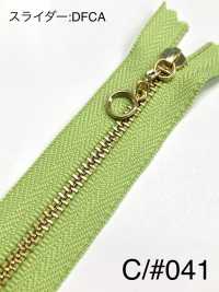 3MGOR Metal Zipper Size 3 Gold Open YKK Sub Photo