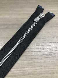 3SGWC5MR Two Way Separator Zipper Size 3 Silver (White Bronze) Reverse Open Double YKK Sub Photo