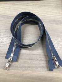 3SGWPMR Two Way Separator Zipper Size 3 Nickel Reverse Open Double YKK Sub Photo