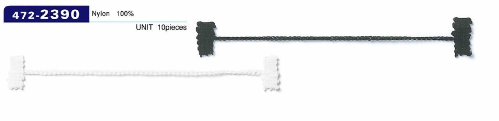 472-2390 Button Loop Lining Stopper, Chain Cord Type, Overall Length 102 Mm (10 Pcs)