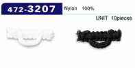 472-3207 Button Loop Woolly Nylon Type Horizontal 22mm (10 Pieces)