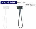 472-6140 Button Loop Braided Type Total Length 52mm (10 Pieces)