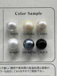 486MS Pearl-like Urea Material With Half-ring Shank Button DAIYA BUTTON(DAIYA BUTTON) Sub Photo