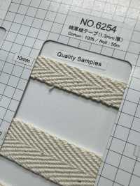 6254 Cotton Thick Twill Tape (1.3 Mm Thick)[Ribbon Tape Cord] ROSE BRAND (Marushin) Sub Photo