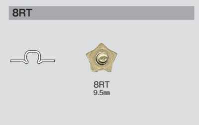 8RT 8RT Rivet Star-shaped