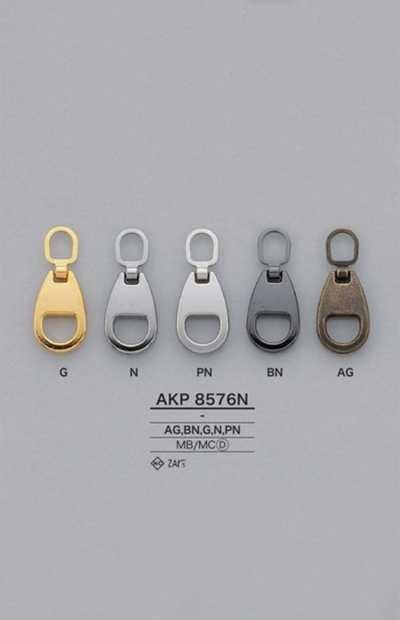 AKP8576N Oval Zipper Point (Pull Tab)