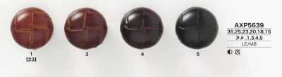 Leather/brass Buttons