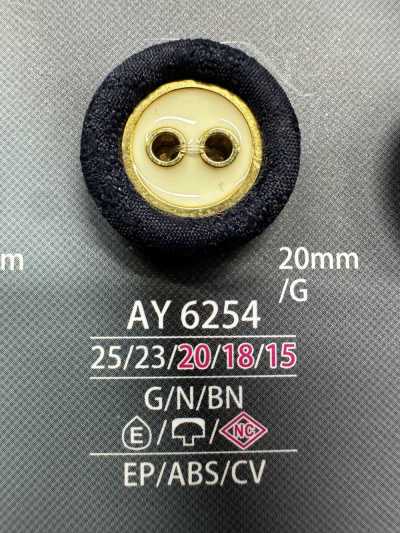AY6254 Eyelet Cap And Close Post Combination Covered Button