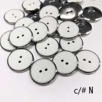 AY72 Two-hole Cap And Close Post Button For Dyeing IRIS Sub Photo