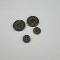 C186 Natural Material Wood 4-Hole Button[Buttons] DAIYA BUTTON Additional Images