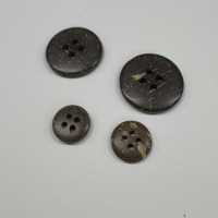 C186 Natural Material Wood 4-Hole Button[Buttons] DAIYA BUTTON Additional Images